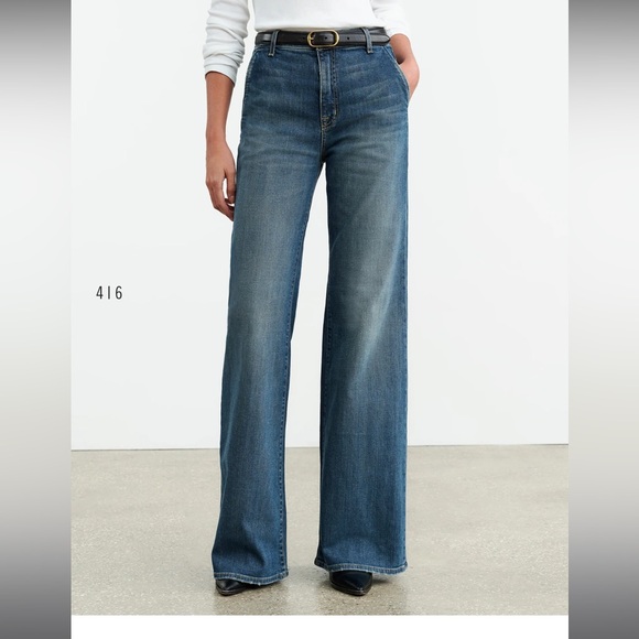 Nili Lotan Anna Jean in Classic Wash - Picture 3 of 12